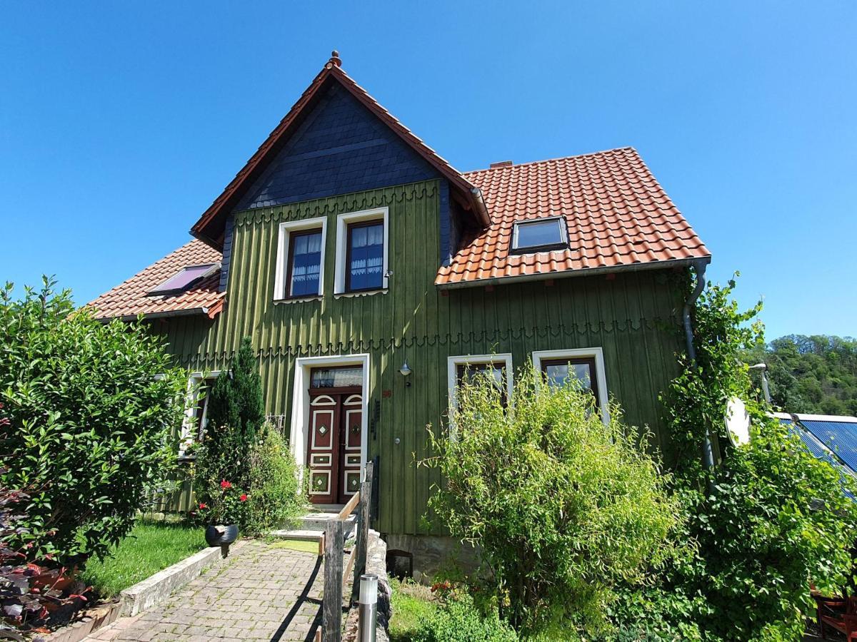 Das Gruene Haus Am Hexenstieg Rubeland Exteriér fotografie